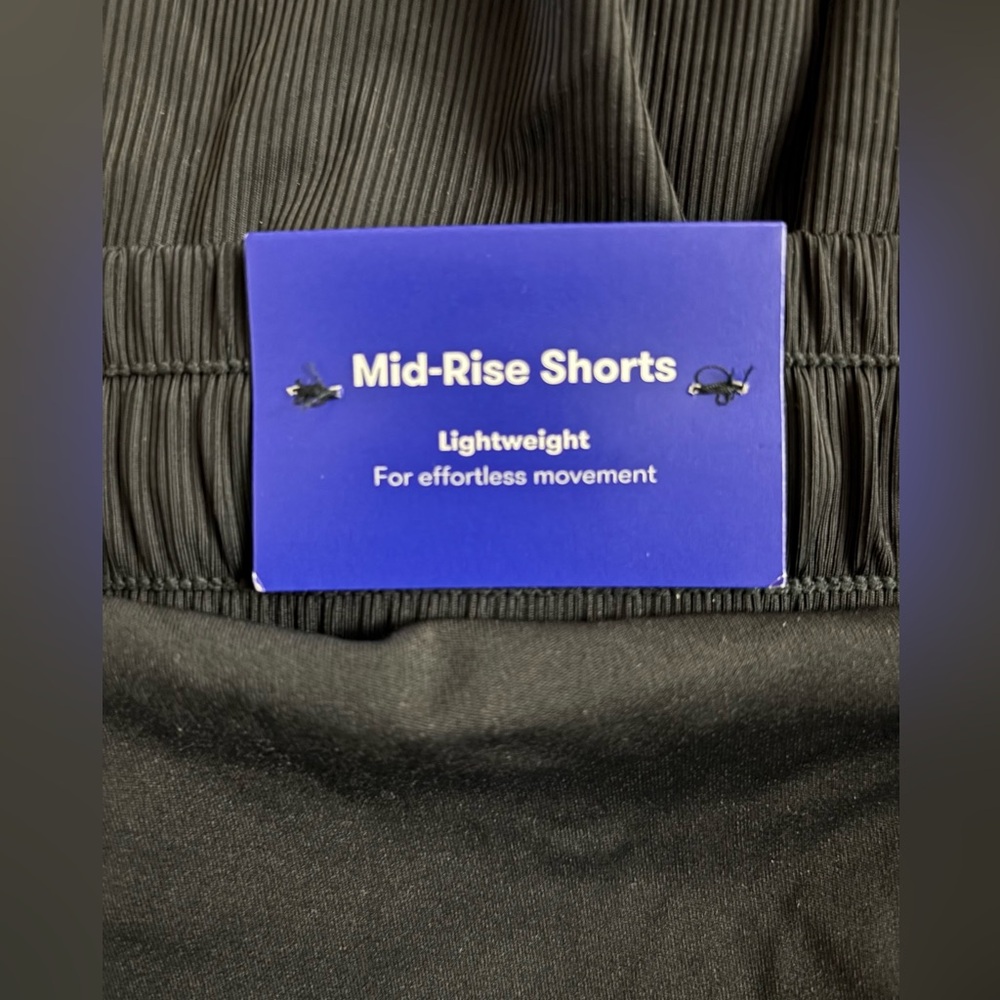 JoyLab Black Athletic Shorts with Elastic Waistband - Picture 4 of 5